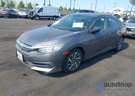 2016 Honda Civic Ex z USA, uszkodzony, nr VIN 2HGFC2F70GH534043